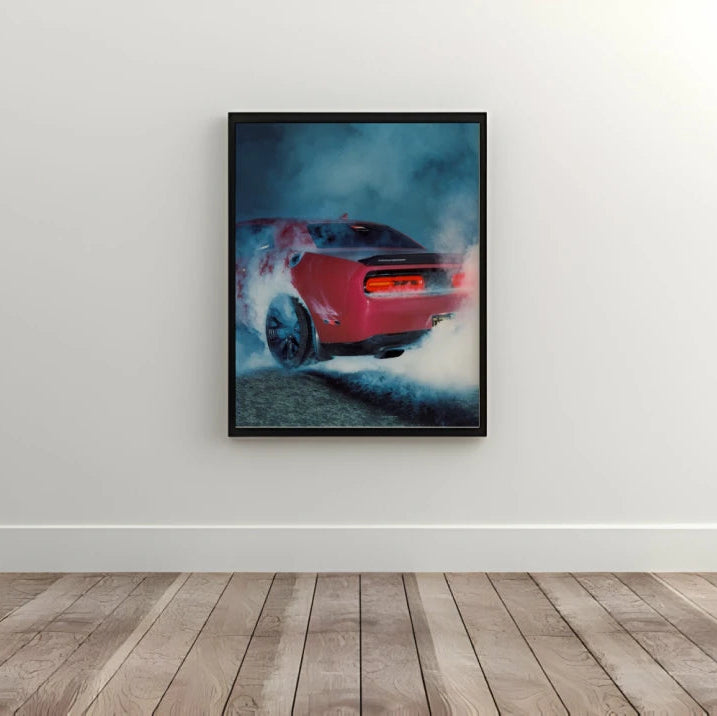 Angel Fonseca Print - Dodge Challenger